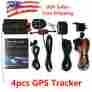4xvehicle Unbranded Generic Car Gps Sms Gprs Tracker Real Time Trackin Device Syatem Remote Tk103b
