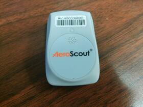 Tag-2200 Aeroscout Tracker Wifi Asset Or Patient Location Tag 1/2-aa Battery