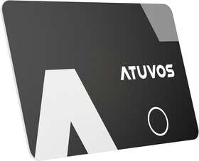 At2204 Atuvos Thin Wallet Tracker Card 0.16cm Finder Bluetooth Locator For Phone