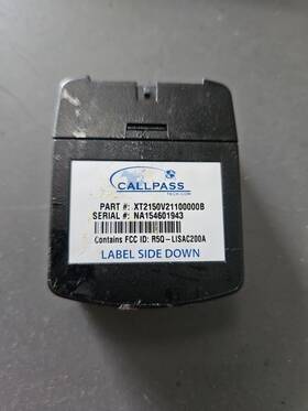 Xt2180a32100000b Callpass Gps Tracking Sensor Locator Detector