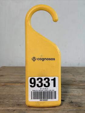 Cognosos Rt-212 Tracker Yellow Mirror Mount Hook Used Untested