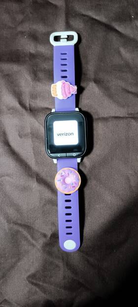 Qtax53dw Disney 884430003554 Gizmo Watch With Mickey Mouse And Donut Band Qtax53dw- Verizon Smartwatch G1
