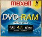Dvd-ram Maxwell Maxell Pack Dvd Ram Discs