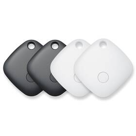Emonair 977718890237 Air Tracker Tags-4 Pack Bluetooth Works With Apple Find My App Ios