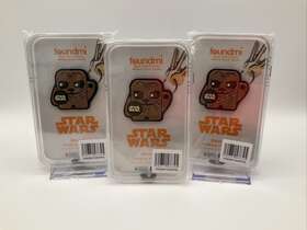 Foundmi 190371537325 Disney Star Wars Chewbacca Bluetooth Find My Keys Tracker Keychain Fob Lot Of 3