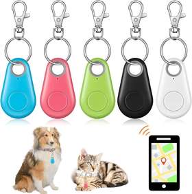 Frienda 744110473223 5 Pieces Key Finder Item Locator With Gps Keychains Bluetooth Tracker
