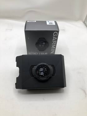 Garmin 010-02627-10 Instinct 2 Solar Rugged Gps 45 Mm Smartwatch Graphite -graphite -used