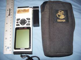 Garmin Gps-48 Vintage Gps 48 12 Channel Rma 266427 2/4/02 With Case Untested