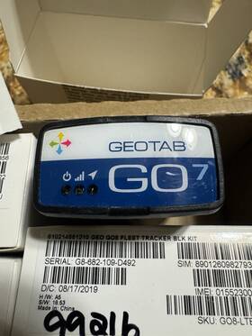 Go7-3gtel Geotab Lot Of 10 Go7 Gps Vehicle Tracking Device Obdii Geo Tab Go7-3gtel Geotab Lot Of 10 Go7 Gps Vehicle Tracking Device Obdii Geo Tab