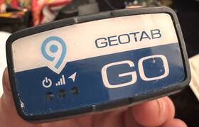 Geotab Go9-ltemoblu Fleet Vehicle Tracking Device - -new In Box