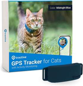 Gmbh 313050119180 Gps Cat Tracker 9 Lbs Waterproof Location And Smart Activity Works Any Collar