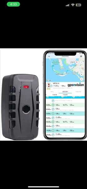 Gpsnvision 349361462066 - Portable Real-time Gps Tracker For Vehicles Ready-to-use Hidden