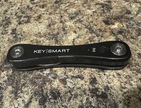 Ks431-blk Keysmart Ipro Keyring Tracker And Key Holder Organiser Multitool Black