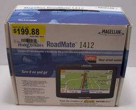 1412 Magellan 763357120653 Roadmate Portable Gps Navigator With Accessories And Box