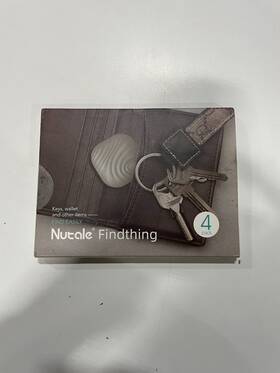 Nutale Lyzzq-gjpl-10 Findthing Key Finder Smart Tag 4-pack - Bluetooth Tracker Item Locator