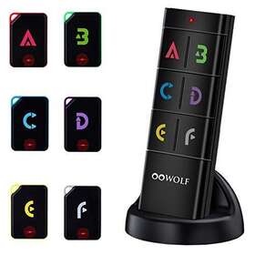 Oowolf 749390937380 Key Finder Rf Tracker Anti-lost Alarm Item Locator Loud Bee