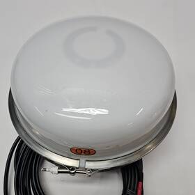 Qualcomm 10-30060-52 Omnitracs Gps Antenna Dome Satellite Tracking Unit With Cables