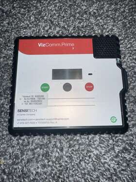 T11002520 Sensitech Vizcomm Prime 7 Extended Datasheet Cargo Tracker - Used