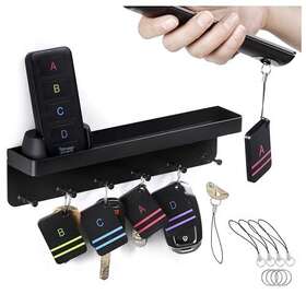 Kf4-kh Snapinvent Key Finder Trackers And Retriever With Metal Hooks - Beeper Tag Locators To