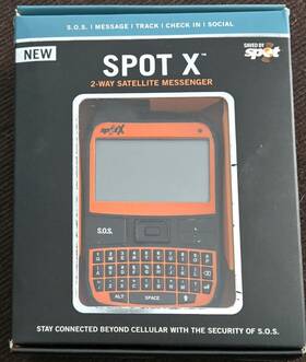 Spot 0-2925249 X 2-way Satellite Messenger - Works Perfectly. Non-bluetooth Model
