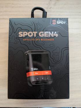 9020-0235-01 Spot Gen 4 Satellite Gps Messenger - Handheld Tracker For Hiking And Camping