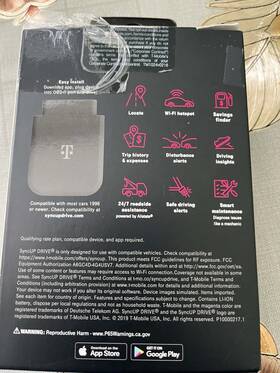 P1000217.1 T-mobile Syncup Drive Obd-ii Car Wifi Gps Tracker And Vehicle Monitor P1000217.1 T-mobile Syncup Drive Obd-ii Car Wifi Gps Tracker And Vehicle Monitor