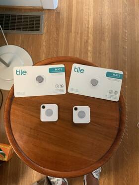 525-10175-00 Tile Mate 2nd Gen. - White 2-pack With New Batteries