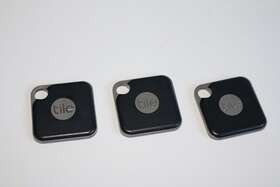 Tile 819039024891 Pro 2020 High Performance Bluetooth Tracker - Black Pack Of 3