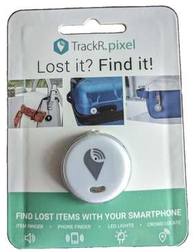Trackr 852738007413 5x Pixel Bluetooth Tracking Device Key Phone Finder White