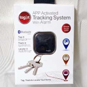 7703 Tzumi Tag It App Activated Tracking System With Alarm Locator Tracker Bluetooth