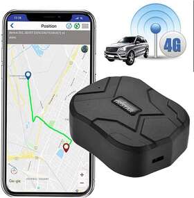 Zeerkeer 705353441035 Car Gps Tracker 4g 10000mah Magnetic For Vehicles Antitheft Tracking