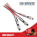 Dc 12V Mini Push Button Pre-wired Momentary N/o Off-on Switch Plug 3 Pack. Fixed Price $7.38.
