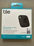 New Box Tile Mate 1 Pack Black Bluetooth Tracker, Keys Finder & Item Locator. Fixed Price $12.99.