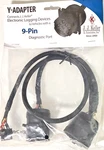 J.j. Keller Y-adapter Electronic Logging Device 9-PIN Diagnostic Port 50101 New. Fixed Price $14.95.
