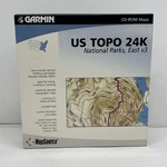 Garmin Topo Us 24K National Parks West V2 Cd Book - Open Box New Complete. Fixed Price $33.49.