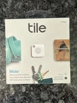 Tile Mate Bluetooth Tracker Phone Wallet Finder 4 + Sealed Not Opened ( T5001). Fixed Price $44.99.