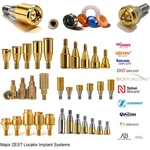 Implant Zest Locator Attachment Abutment Fits Hiossen Nobelactive Cc Zimmer Tsv. Fixed Price $62.69.
