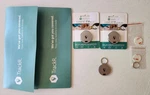 Trackr Bravo Tracking Device Bluetooth Tracker Tag 2 Nip + 1 Spare Batteries. Fixed Price $16.00.