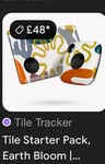 Tile Mate/slim 2 Pack Tracking Devices. Fixed Price $35.00.