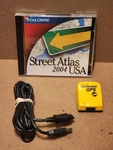 Delorme Earthmate Gps Receiver 9538 V1.0 + Usb Cable Street Atlas 2004 Usa Cd. Fixed Price $85.00.