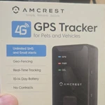 Amcrest 4G Gps Tracker For Pets & Vehicles Real-time Tracking. Fixed Price $15.42.
