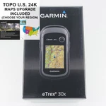 Garmin Etrex 30X Gps W/ Maps Upgrade Us 24K High Detail Trails Topographic. Fixed Price $199.00.