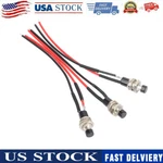3-PACK Mini Push Button Pre-wired Momentary Off-on Switch Plug 12V 5AMP Spst New. Fixed Price $6.54.