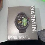 New Garmin Approach S70 47MM Black Premium Gps Golf Watch (010-02746-02). Fixed Price $595.00.
