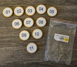 Zonar Zones 1-11 Marigold Nfc Tag Kit P/n 81617. Fixed Price $30.00.