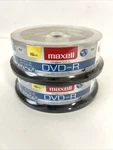 Maxwell Dvd-r Writeable Cd, 16X Recordable Disc (spindle Pack Of 15) 120 Min. Fixed Price $18.00.