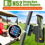 Magnetic Golf Cart Holder 360?? Rotation Gym Tractor Bike Mount For Iphone. Fixed Price $13.84.
