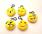 New Set Of 5 Styles Emoticon Emoji Clip Key Chain Bag Pendant Poop Gift. Fixed Price $12.00.
