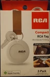 Rca Compact Tags 2 Pack For Iphone Ipad Mac New In Box. Fixed Price $7.00.