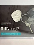 Nut Find 3 Smart Tracker Gray New Semi-open Package. Fixed Price $10.00.